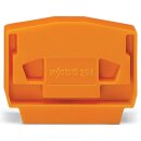 Wago 264-369 Abschluss- und Zwischenplatte 4 mm dick orange