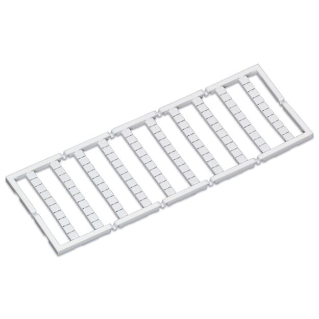 Wago 264-904 Mini-WSB-Beschriftungskarte 2, , 2, , 2, , 2, , 2, (10x) Aufdruck waagerecht weiß