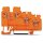 Wago 270-577 3-Leiter-Aktoreneinspeiseklemme 2,5 mm² orange