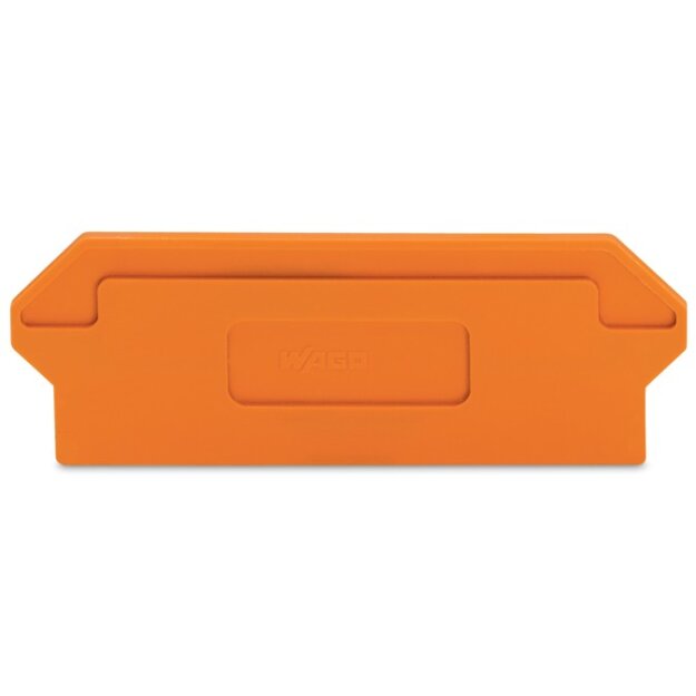 Wago 279-327 Trennwand 2 mm dick überstehend orange