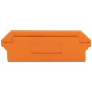Wago 279-327 Trennwand 2 mm dick überstehend orange