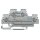 Wago 279-501 Doppelstockklemme L/L 1,5 mm² grau