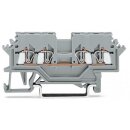Wago 279-621 4-Leiter-Durchgangsklemme 1,5 mm² grau