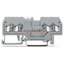 Wago 279-831 4-Leiter-Durchgangsklemme 1,5 mm² grau