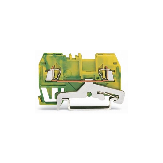 Wago 279-907/999-950 2-Leiter-Schutzleiterklemme 1,5 mm² grün-gelb