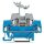 Wago 280-523 Doppelstockklemme Durchgangs-/Durchgangsklemme 2,5 mm² blau/grau
