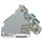 Wago 280-588/280-320 4-Leiter-Initiatorenklemme für PNP (plus)-schaltende Initiatoren 2,5 mm² grau