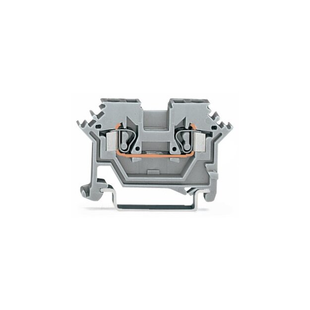 Wago 280-601 2-Leiter-Durchgangsklemme 2,5 mm² grau