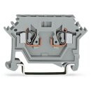 Wago 280-616 2-Leiter-Basisklemme 2,5 mm² grau