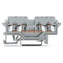 Wago 280-621 4-Leiter-Durchgangsklemme 2,5 mm² grau
