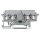 Wago 280-623/281-410 Bauelementklemme 4 Leiter mit Diode 1N4007 Anode links 2,5 mm² grau