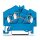 Wago 280-651 3-Leiter-Durchgangsklemme 2,5 mm² blau