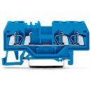 Wago 280-684 3-Leiter-Durchgangsklemme 2,5 mm² blau