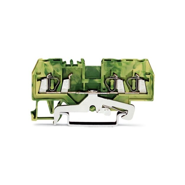 Wago 280-687 3-Leiter-Schutzleiterklemme 2,5 mm² grün-gelb