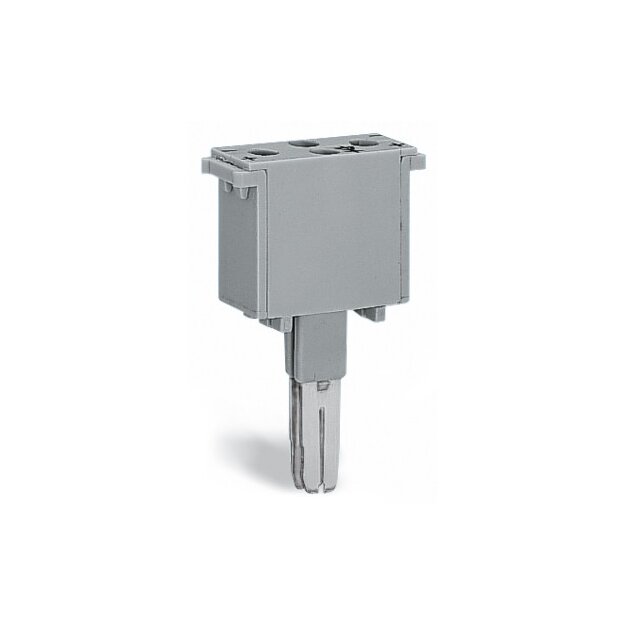 Wago 280-803 Leerstecker Typ 4 2-polig grau