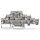 Wago 280-889 Dreistockklemme 2,5 mm² grau/Grau/Grau
