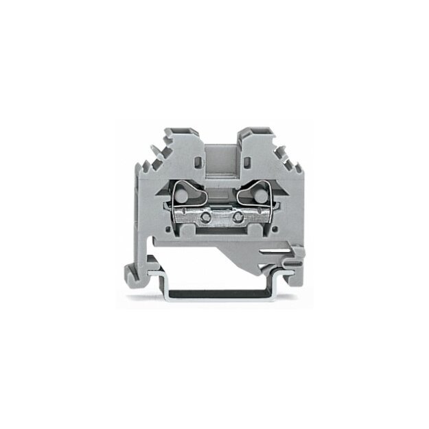 Wago 281-101 2-Leiter-Durchgangsklemme 4 mm² grau