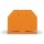 Wago 281-302 Abschluss- und Zwischenplatte 3 mm dick orange