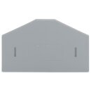 Wago 281-348 Trennwand 2 mm dick überstehend grau