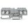 Wago 281-652 4-Leiter-Durchgangsklemme 4 mm² grau