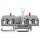 Wago 281-666 4-Leiter-Trenn- und Messklemme 4 mm² grau