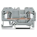 Wago 281-901 2-Leiter-Durchgangsklemme 4 mm² grau