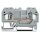 Wago 281-901 2-Leiter-Durchgangsklemme 4 mm² grau