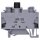 Wago 282-122 2-Leiter-Sicherungsklemme für G-Sicherungseinsatzerungseinsatz 5 x 20 mm 6 mm² grau