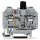 Wago 282-128/281-413 2-Leiter-Sicherungsklemme für G-Sicherungseinsatzerungseinsatz 1/4" x 11/4" DC 24 V 6 mm² grau