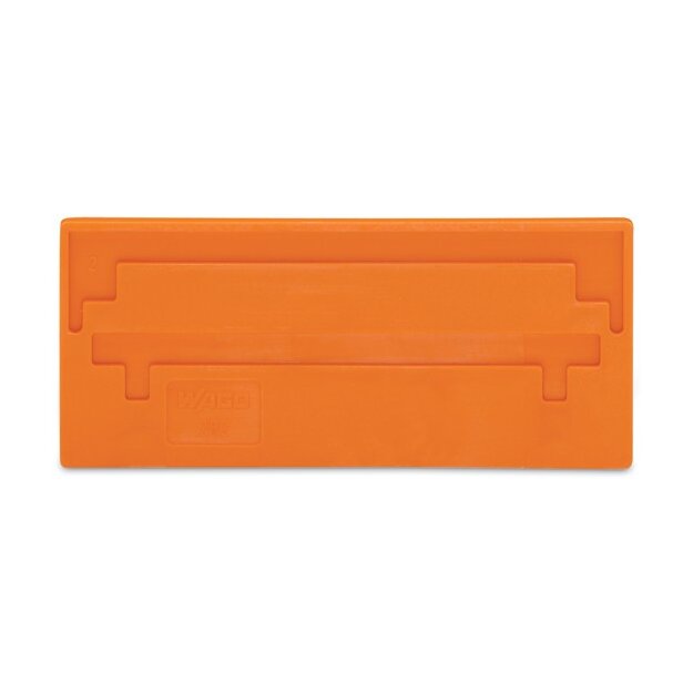 Wago 282-329 Trennwand 2 mm dick überstehend orange