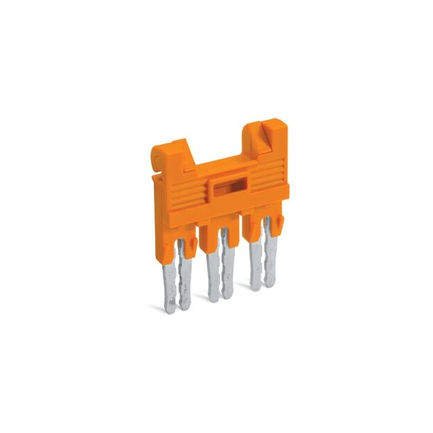 Wago 282-433/100-000 Brücker mit Sicherungsklappe 3-fach Nennstrom 30 A orange