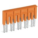 Wago 282-435 Brücker 5-fach Nennstrom 30 A orange