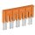 Wago 282-435 Brücker 5-fach Nennstrom 30 A orange