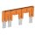 Wago 282-436/301-000 Brücker 1-2-4-6 Nennstrom 30 A orange
