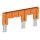 Wago 282-436/304-000 Brücker 1-4-6 Nennstrom 30 A orange