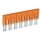 Wago 282-437 Brücker 7-fach Nennstrom 30 A orange