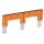 Wago 282-437/012-000 Brücker 1-4-7 Nennstrom 30 A orange