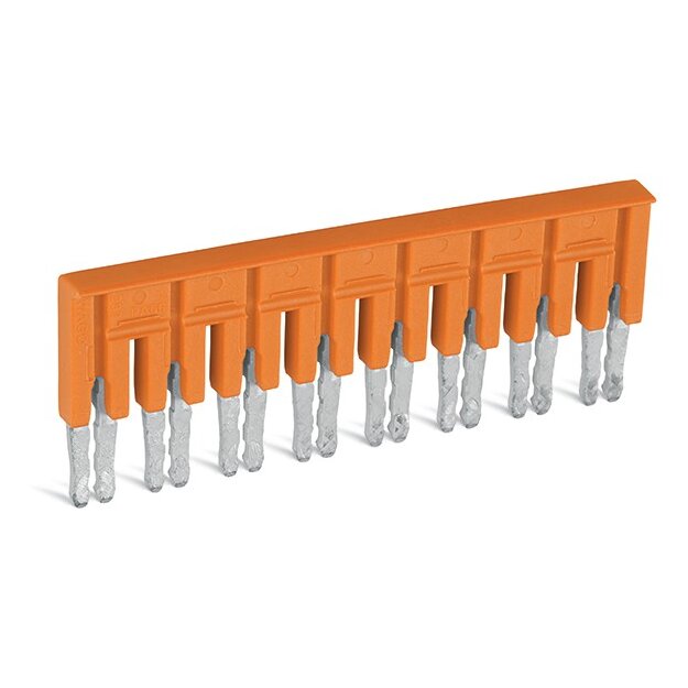Wago 282-438 Brücker 8-fach Nennstrom 30 A orange