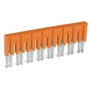 Wago 282-438 Brücker 8-fach Nennstrom 30 A orange