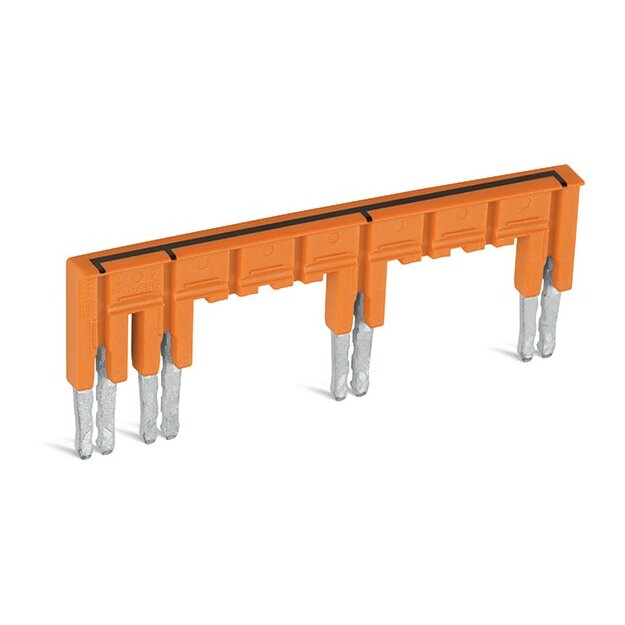Wago 282-438/300-000 Brücker 1-2-5-8 Nennstrom 30 A orange