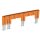 Wago 282-438/300-000 Brücker 1-2-5-8 Nennstrom 30 A orange