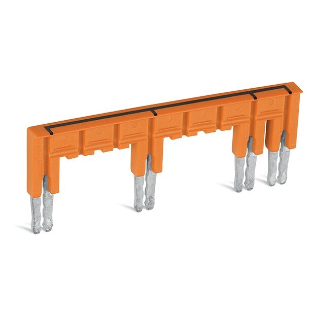 Wago 282-438/301-000 Brücker 1-4-7-8 Nennstrom 30 A orange