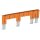 Wago 282-438/301-000 Brücker 1-4-7-8 Nennstrom 30 A orange