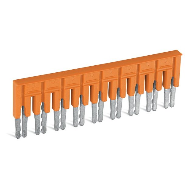 Wago 282-439 Brücker 9-fach Nennstrom 30 A orange