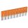 Wago 282-439 Brücker 9-fach Nennstrom 30 A orange