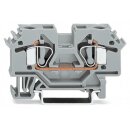 Wago 282-601 2-Leiter-Durchgangsklemme 6 mm² grau