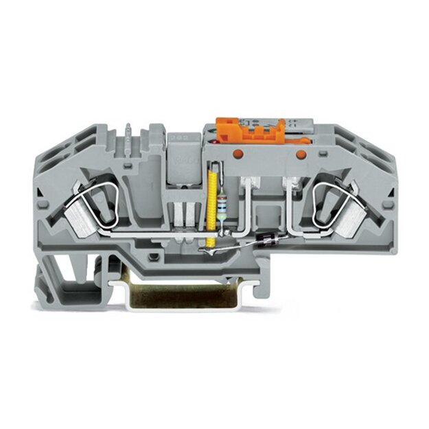 Wago 282-638 Erdleiter-Trennklemme 120 V 6 mm² grau
