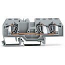 Wago 282-682 3-Leiter-Durchgangsklemme 6 mm² orange