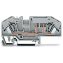 Wago 282-696 2-Leiter-Sicherungsklemme 6 mm² grau