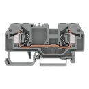 Wago 282-901 2-Leiter-Durchgangsklemme 6 mm² grau
